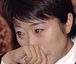 Tsujimoto sheds tears during testimony